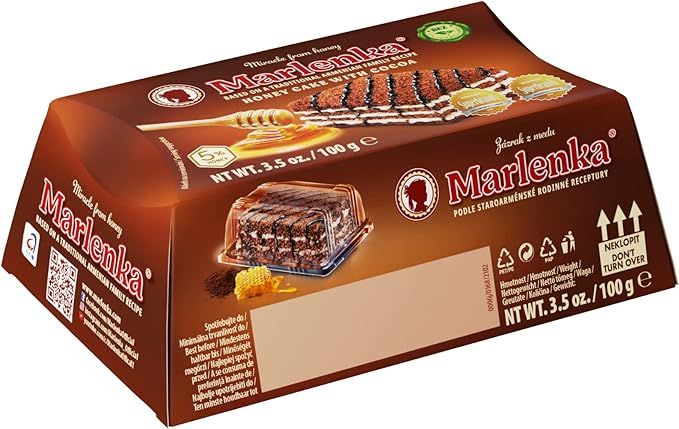 Marlenka Honey Cake with Cocoa 100g