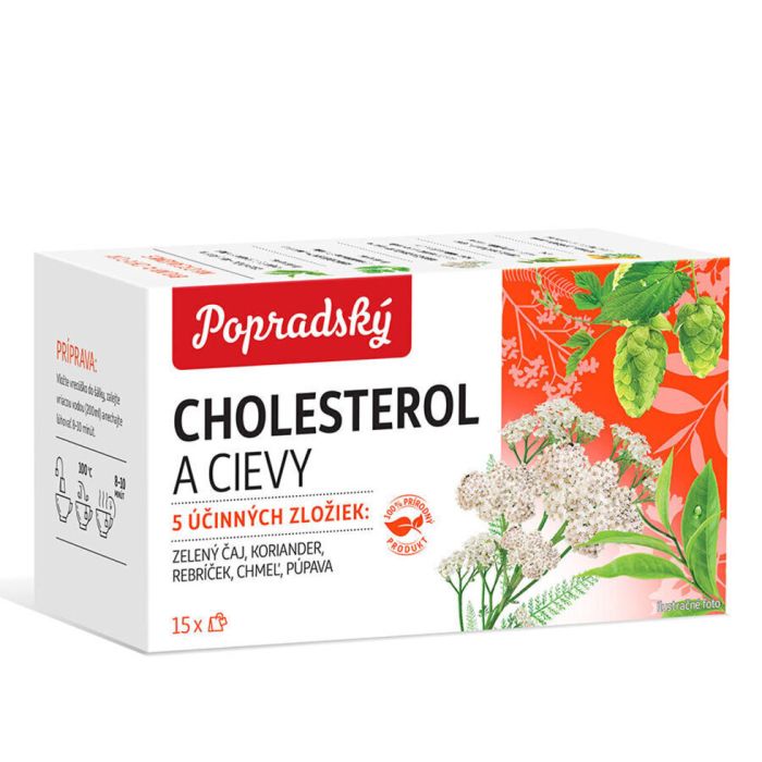 Popradský  tea Cholesterol and blood vessels 22.5g